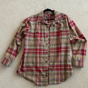 NWOT Orvis Perfect Flannel Shirt Size L